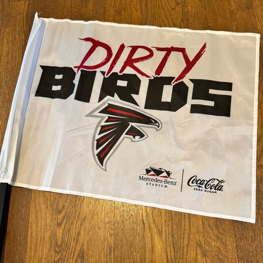 Atlanta Falcons Game Day Fan Flag